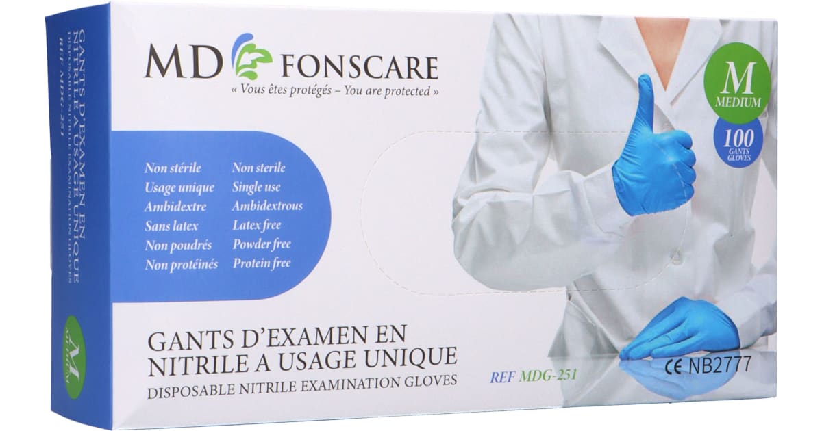 MD Fonscare Nitril Schutzhandschuhe