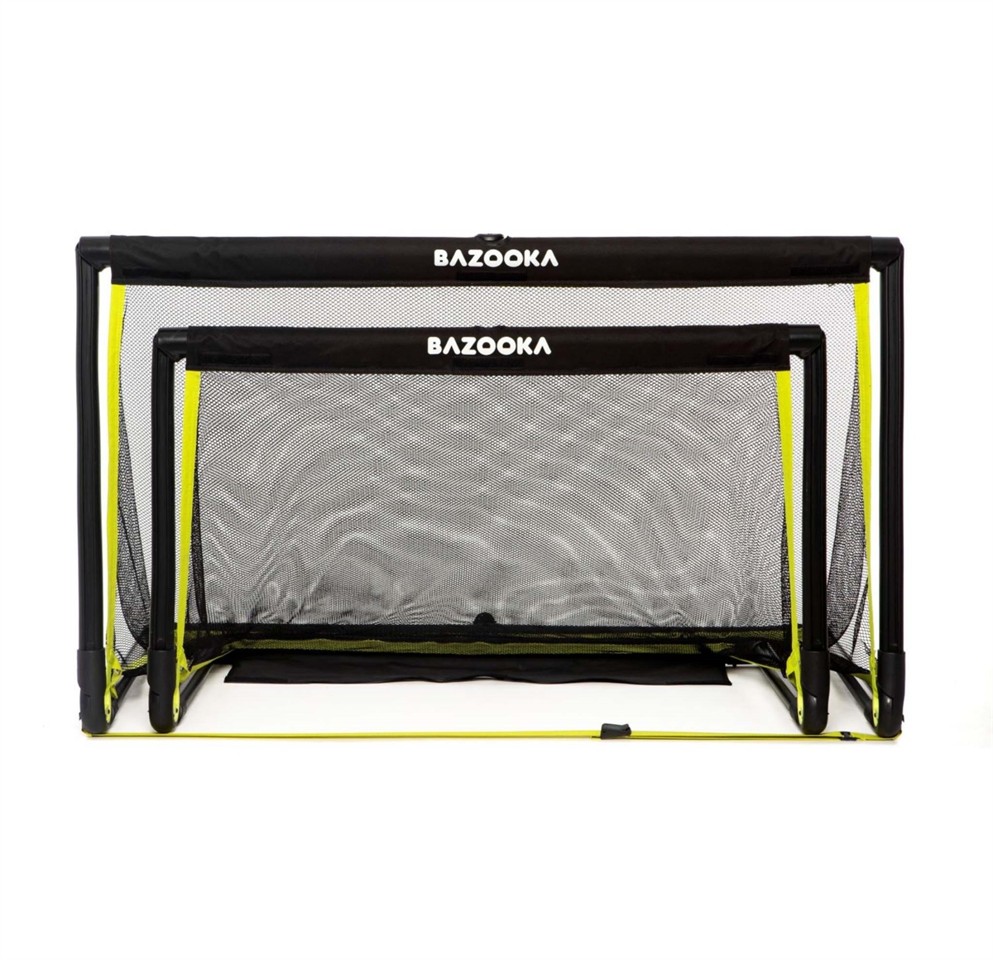Bazooka Foldbart Fodboldmål 150 x 90 cm