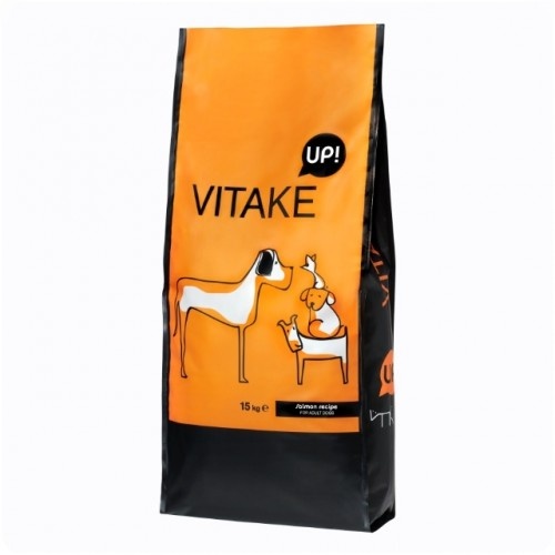 Vitake Up! Ração para cães sabor salmão