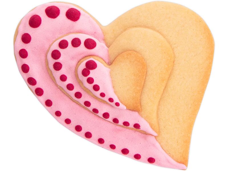 Städter Guetzli-Ausstecher Liebe, 3-teiliges Set Ausstechformen-Set