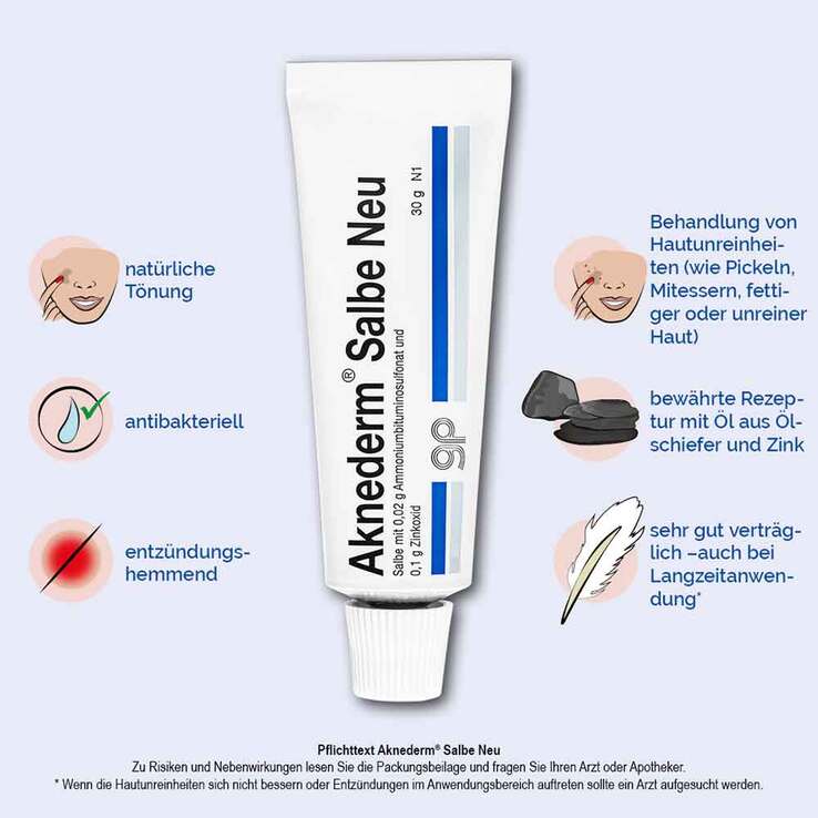 Aknederm Salbe Neu, 30 g