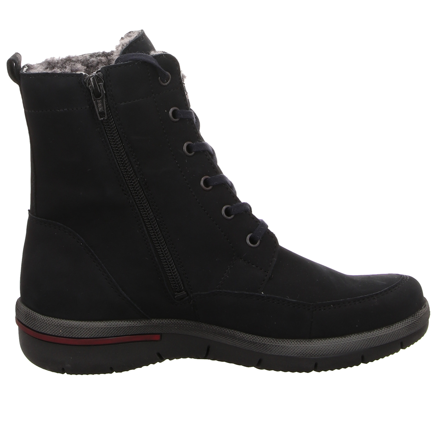 Waldläufer Stiefelette blau