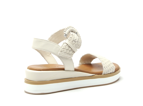 Inuovo nu pieds plats femme 113031 blanc