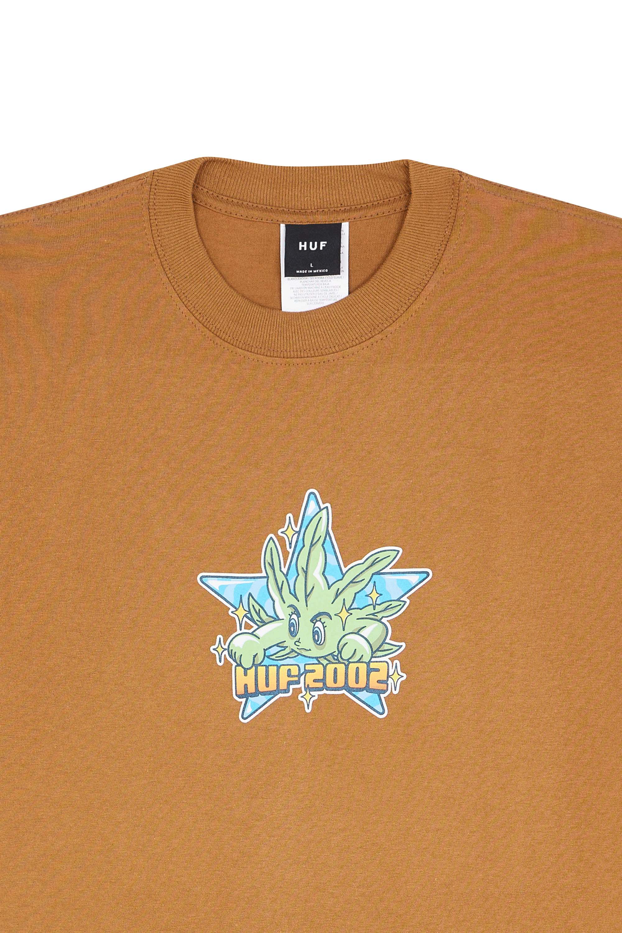 HUF T-shirt  BUD BOY SS Marron