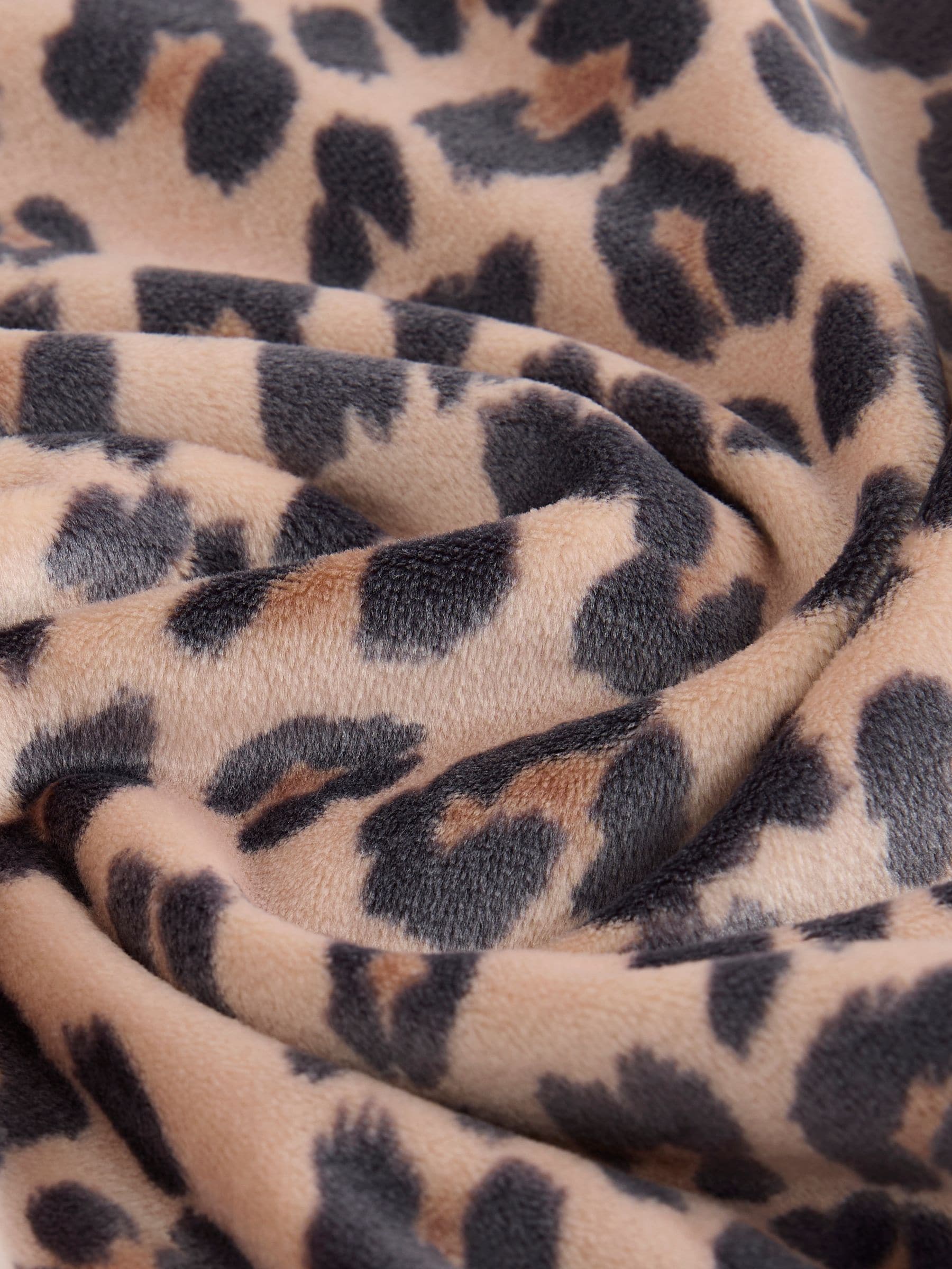 Neutraal met dieren - Behaaglijke fleece pyjama (3-16 jr)