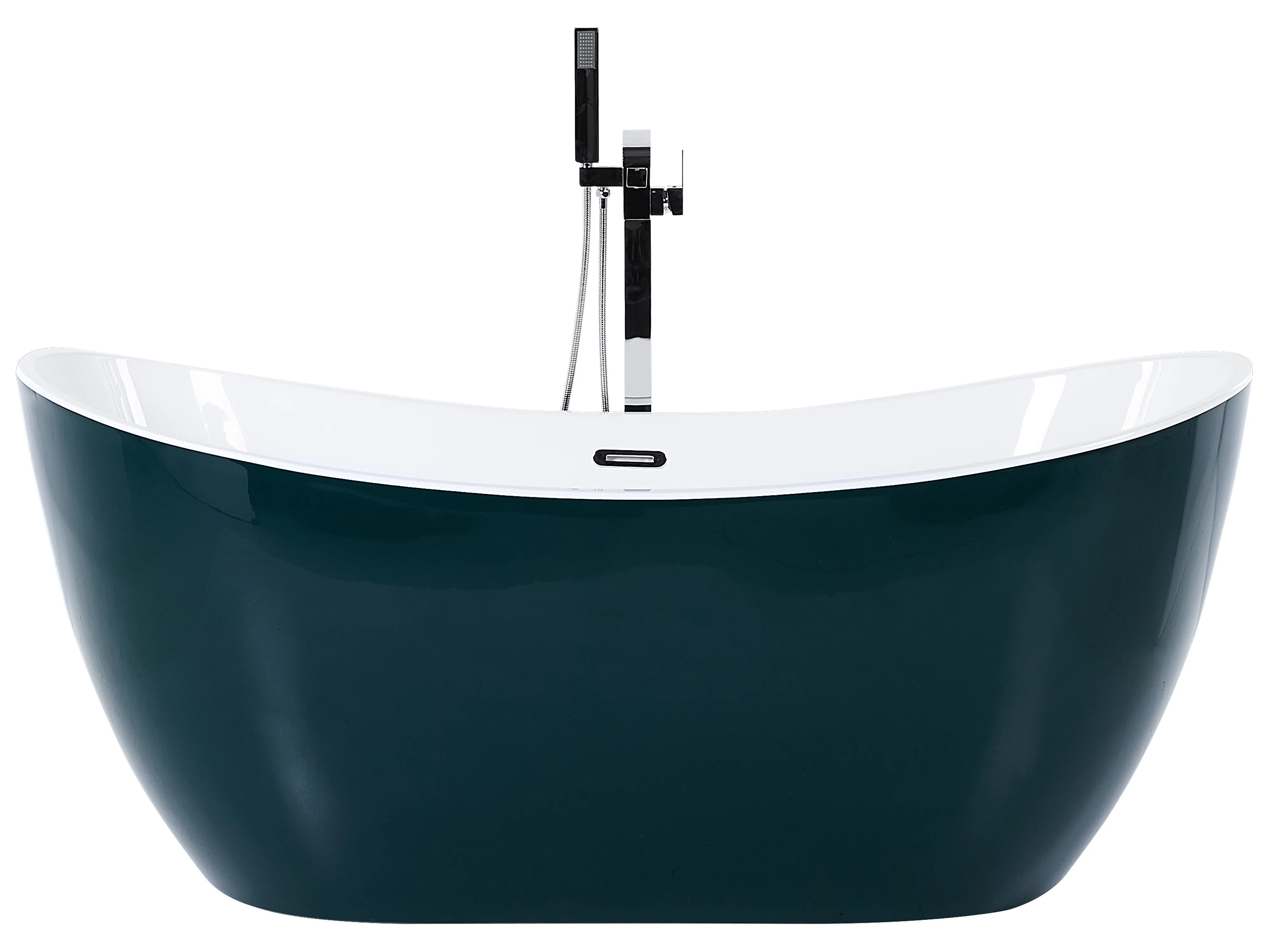 Vrijstaand bad ANTIGUA 170 x 77 cm Groenblauw