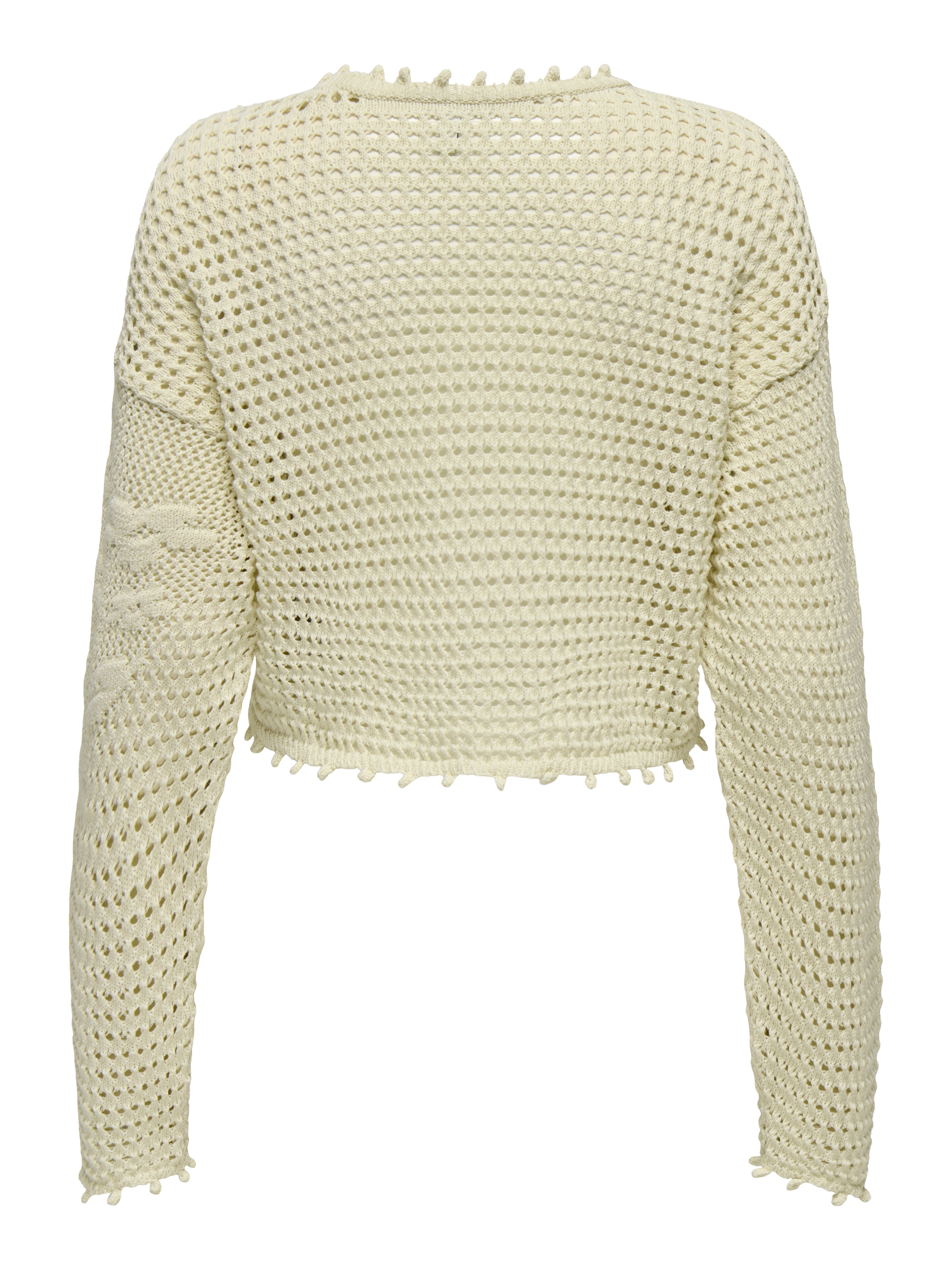 ONLANJOLIE Strickpullover Ecru