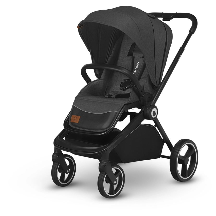 lionelo Kombikinderwagen Mika 3-in-1 Grey Graphite