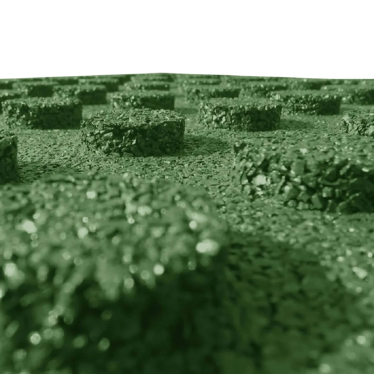 vidaXL Carreaux de protection antichoc - Vert