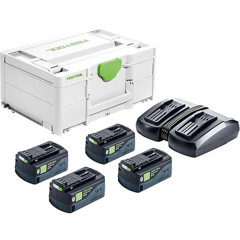 Festool SYS 18V TCL 6 DUO 4x 18V Li-ion - 5,0Ah