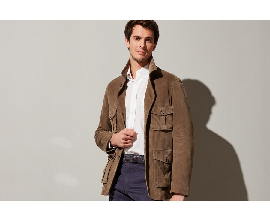 Veste saharienne homme Kaki - FRÉMOND