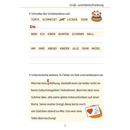 Hauschka Verlag Mein Übungsheft Rechtschreiben 4. Klasse, A5-Heft