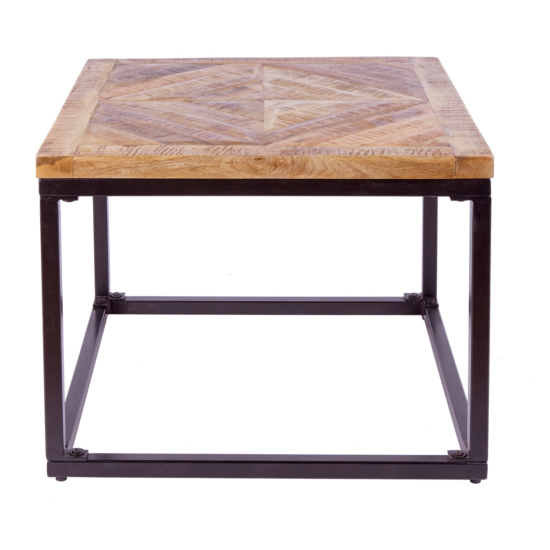 riess-ambiente Beistelltisch INFINITY HOME - 60cm Mangoholz Industrial Design massiv
