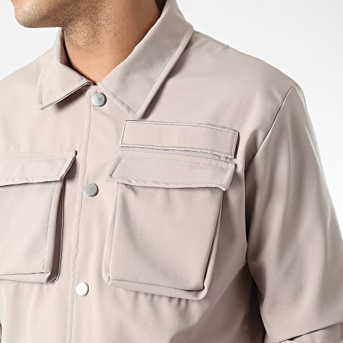Ensemble Veste Et Jogger Pant LL608 Beige