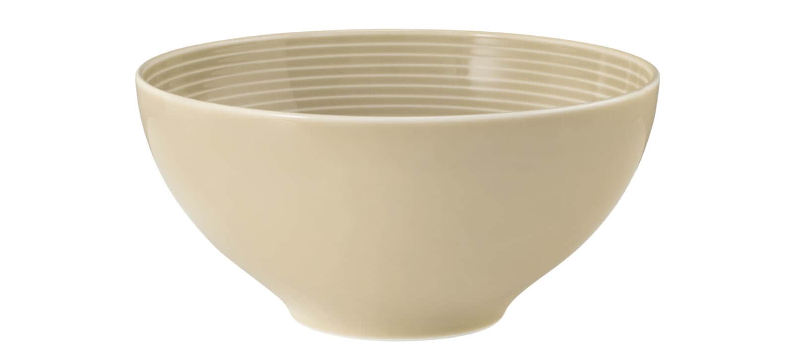 Seltmann Weiden Schale BEAT COLOR GLAZE 6er Set sandbeige