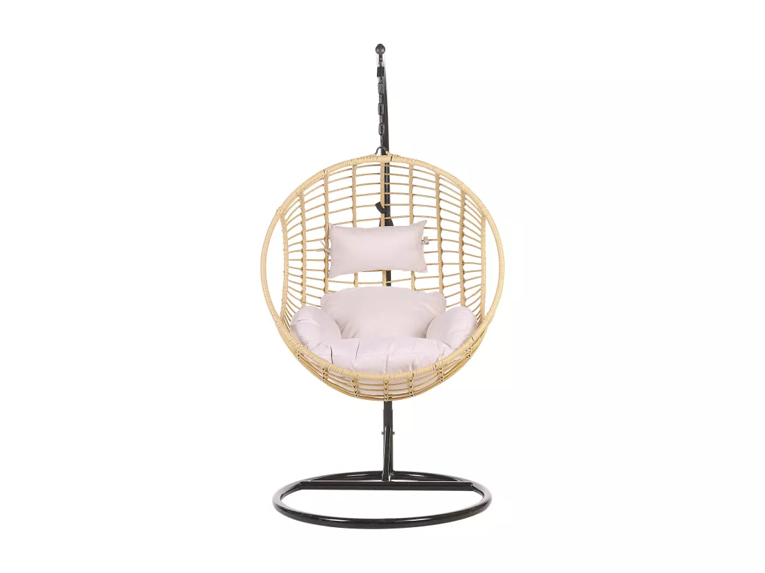 Fauteuil suspendu avec support ASPIO Naturel