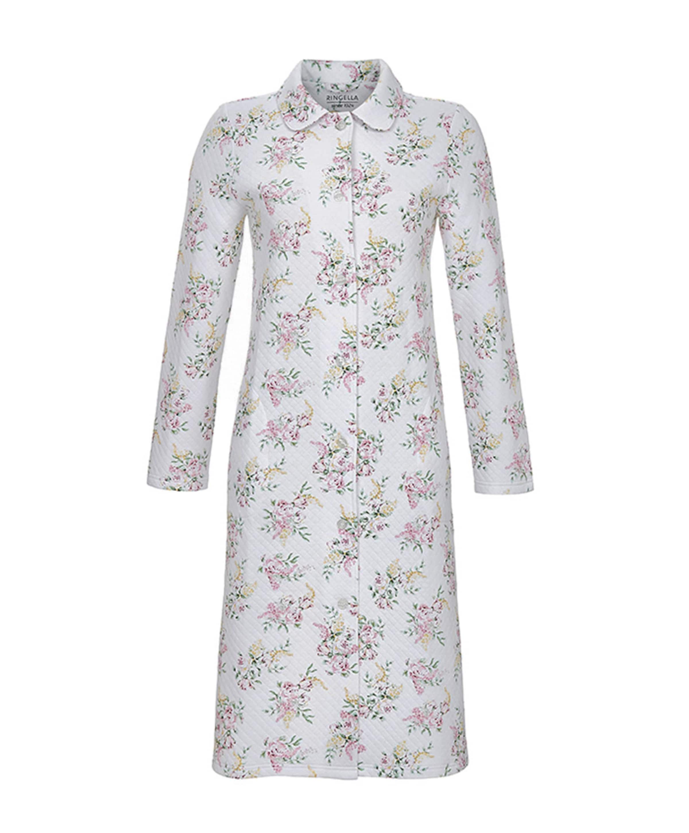 Ringella Dames ochtendjas wit