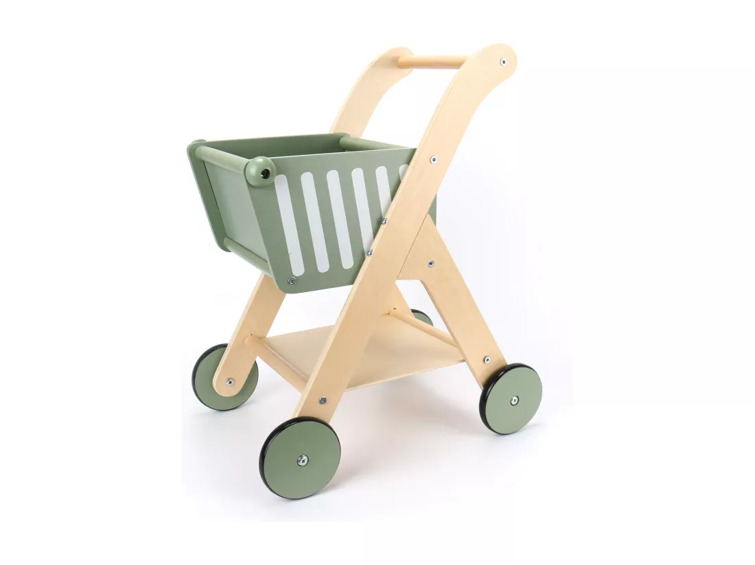 Jeu Chariot pour Enfants Bakly À partir de 3 ans Bois Multicolore 53x43x29