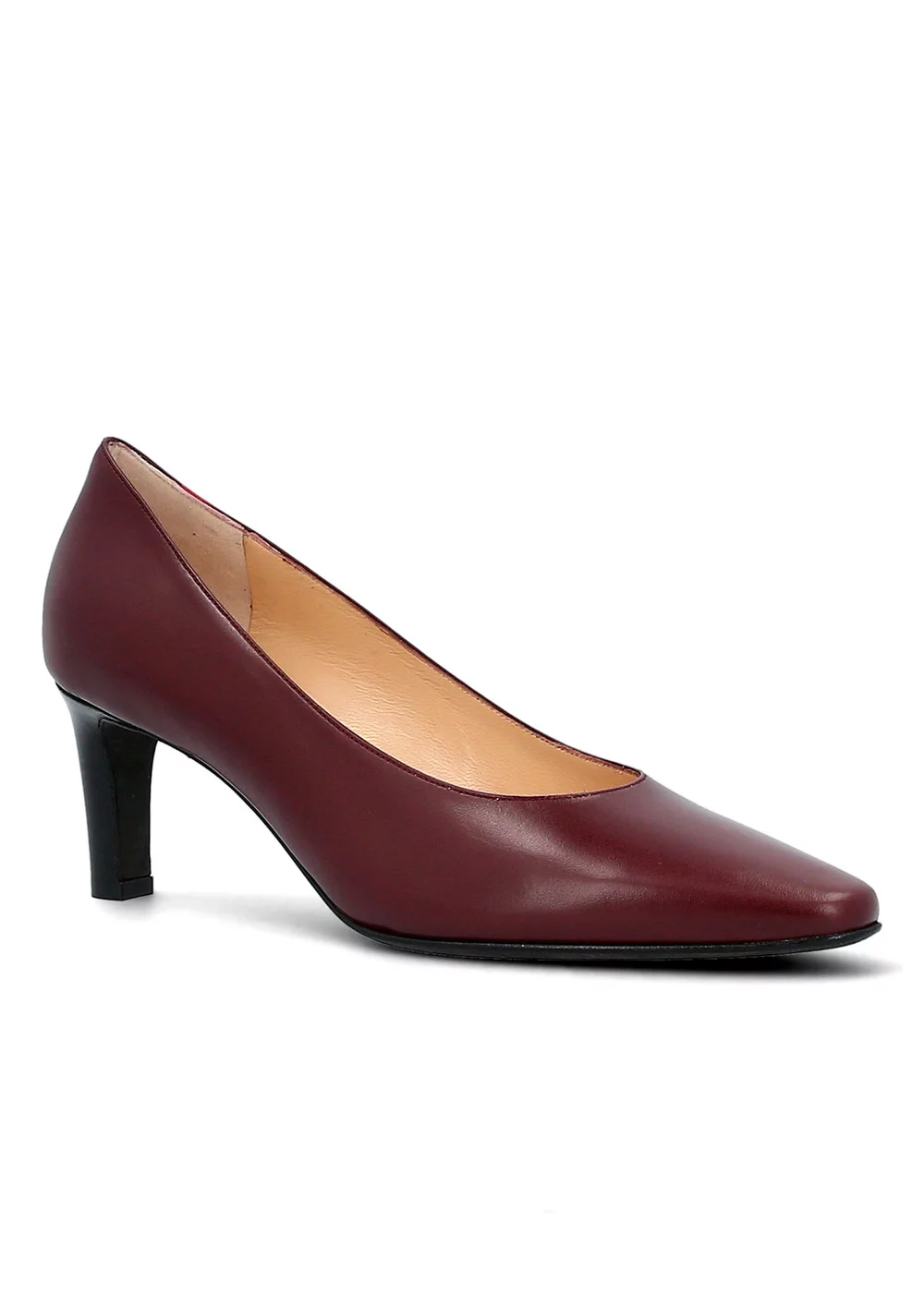 ESCARPIN PARIS CUIR BORDEAUX