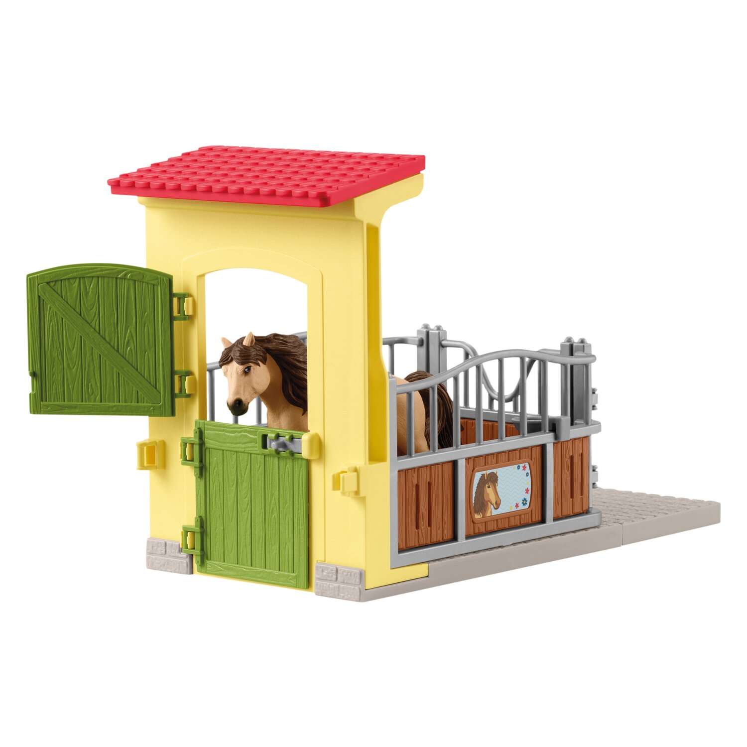 Schleich Farm World Ponybox mit Islandpferd Hengst