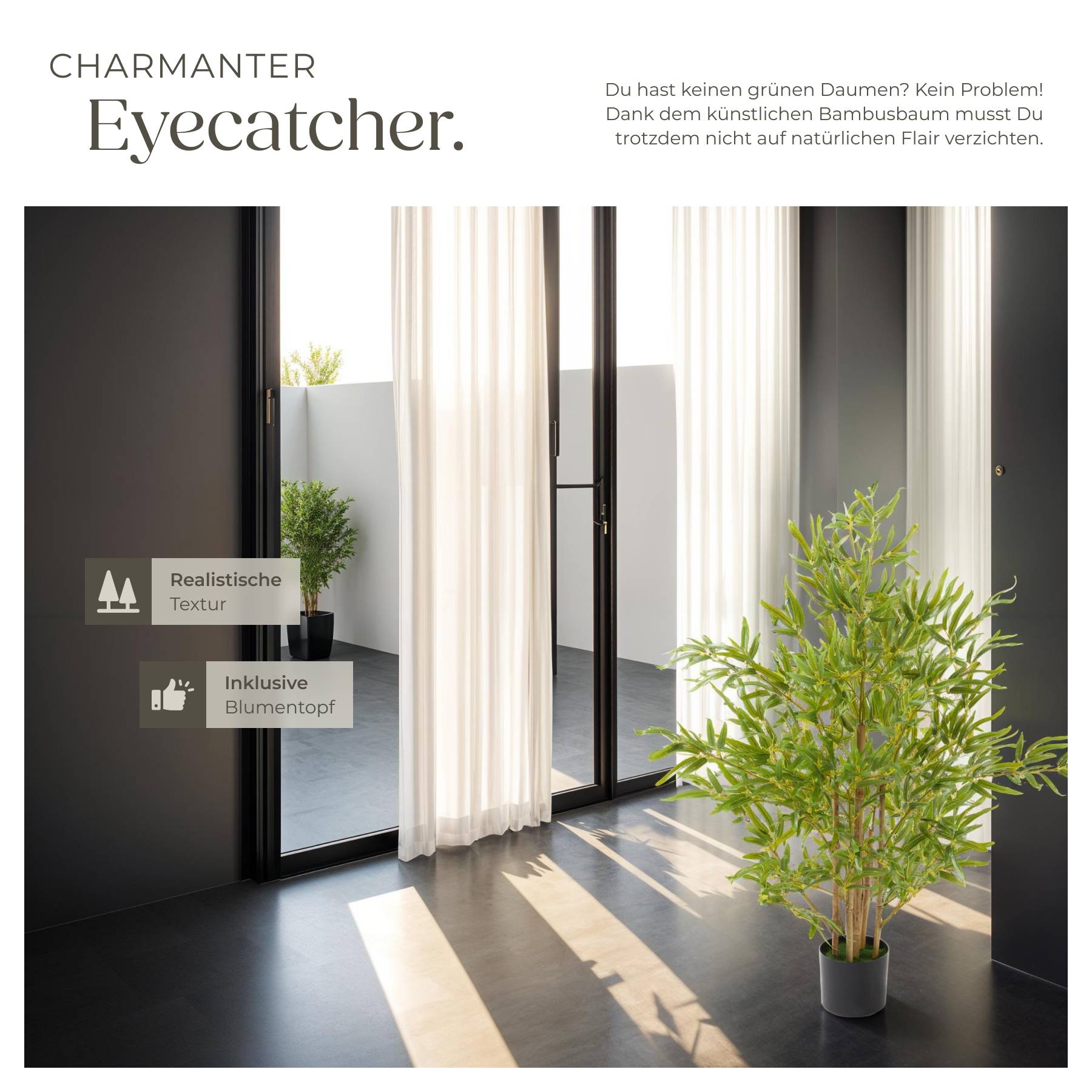 Künstlicher Bambusbaum Bambosa