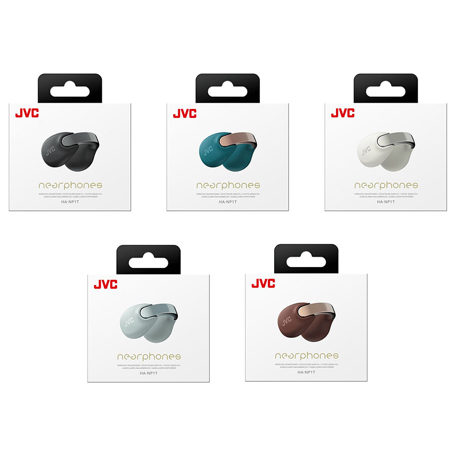 JVC HA-NP1T bleu - Casque sans fil