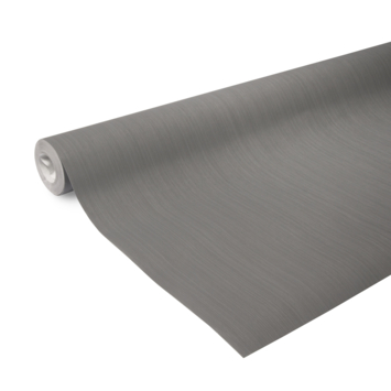 Vliesbehang extra breed Lijn structuur donkergrijs (102360)