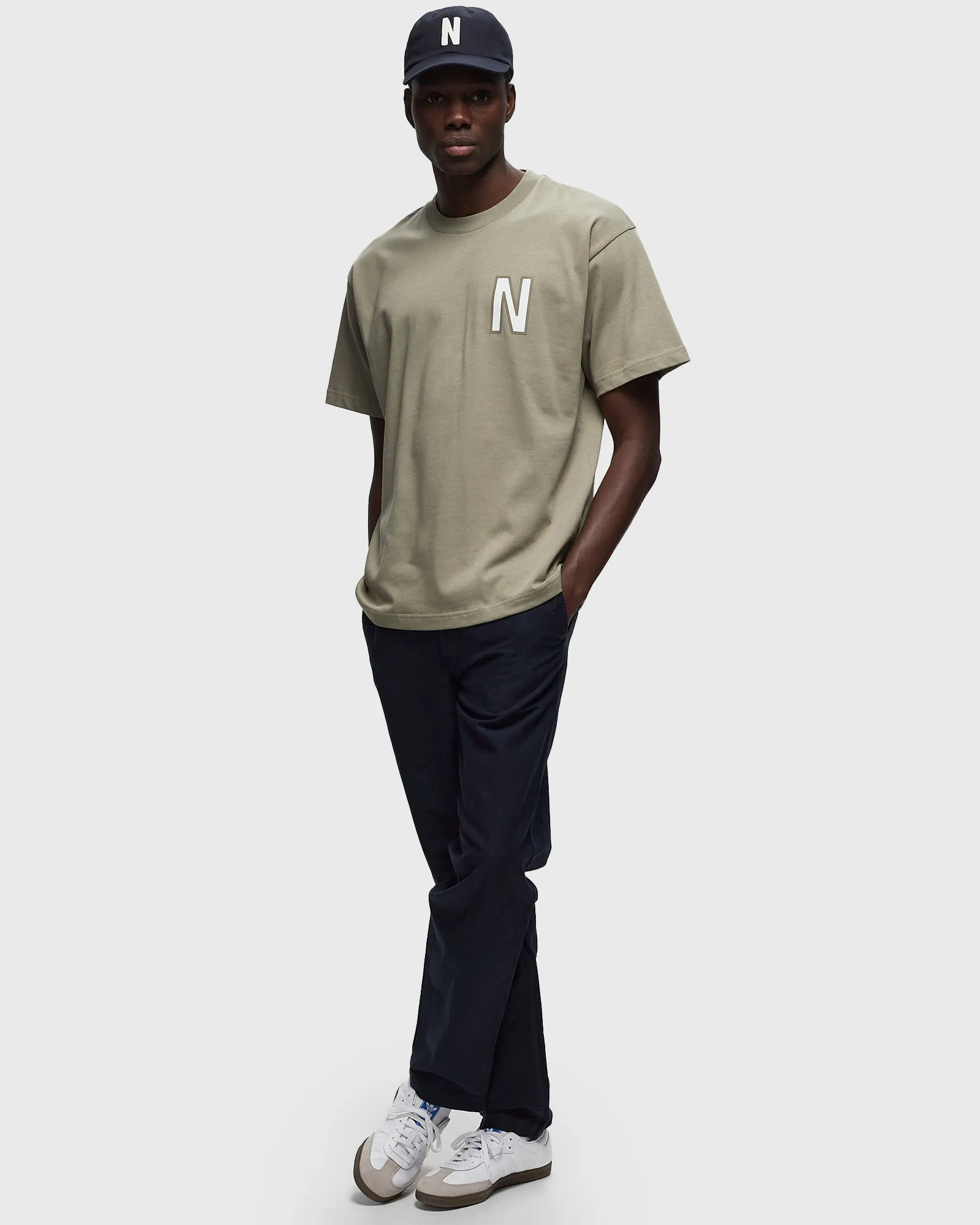 Norse Projects Simon Loose Organic Heavy Jersey Large N T-Shirt