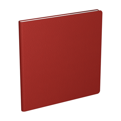 Agenda Classique - 1 semaine sur 2 pages - 16 x 16 cm - rouge - Lecas