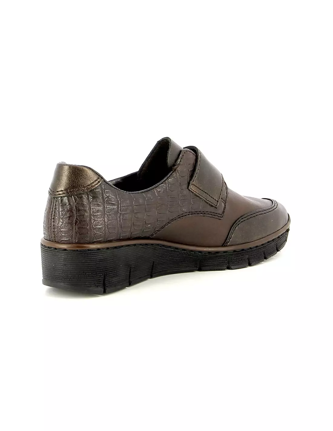 RIEKER 53750-25 - Derbies, richelieus & trotteurs Antiknougat