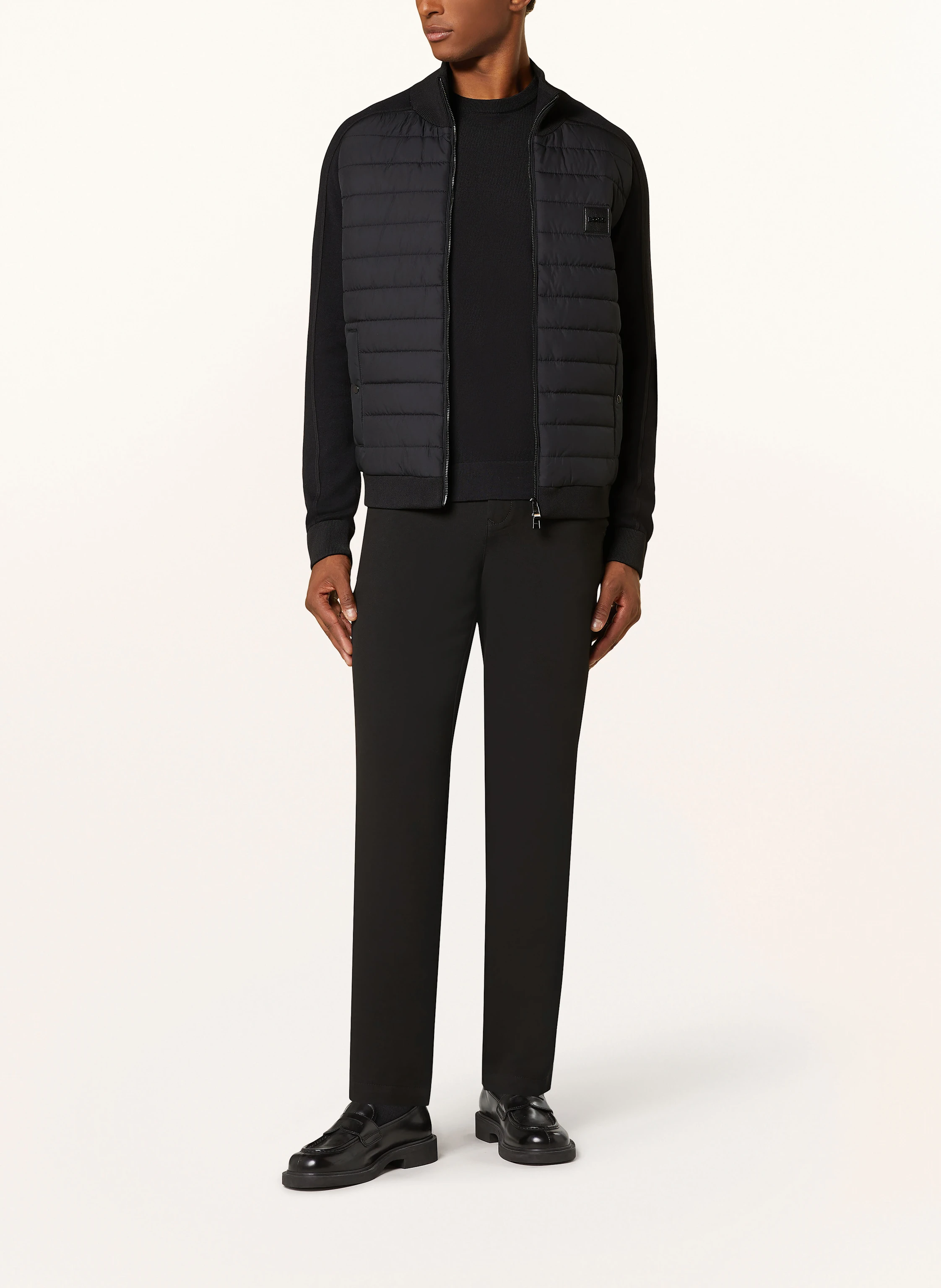 BOSS Blouson ESFERO im Materialmix