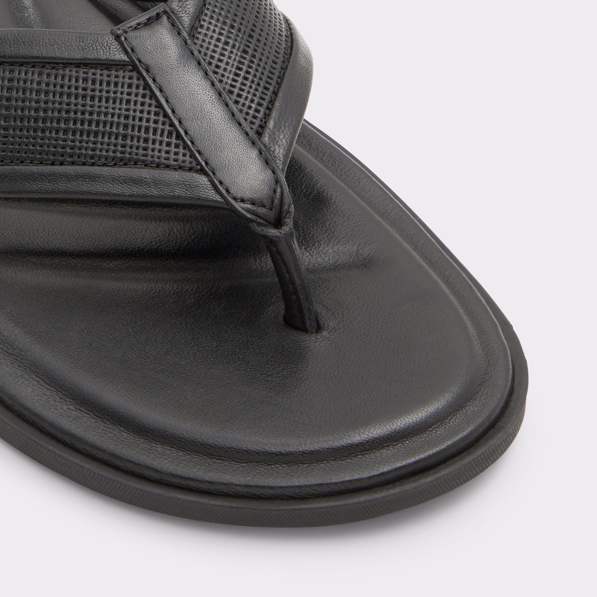 Jeric Black Men Flip flops