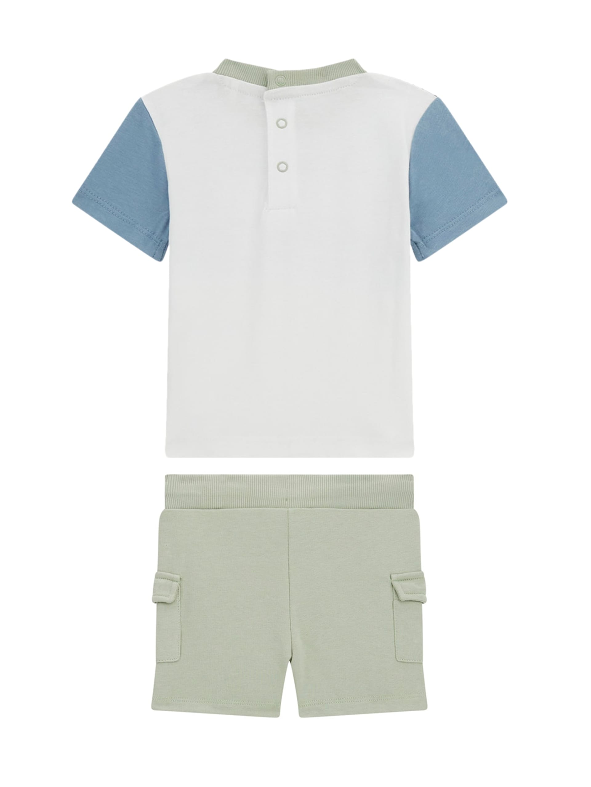 Conjunto de camiseta e shorts com logo Eco Active (0-24 meses)