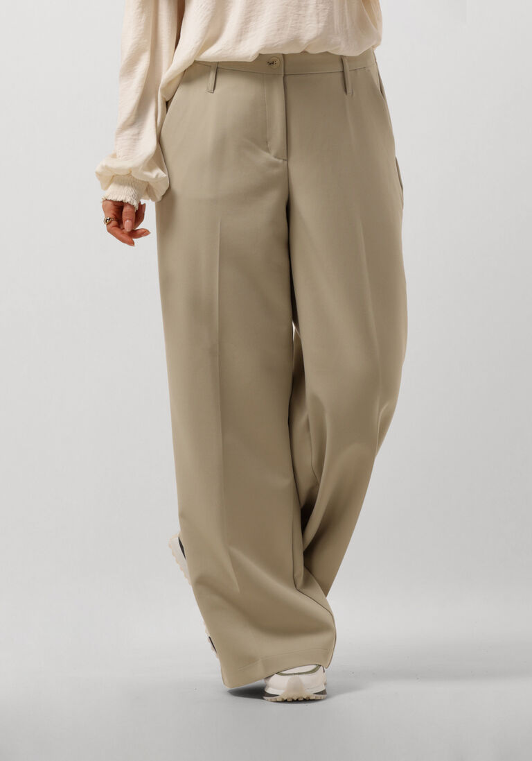 SUMMUM groene summum pantalon trousers foam uni
