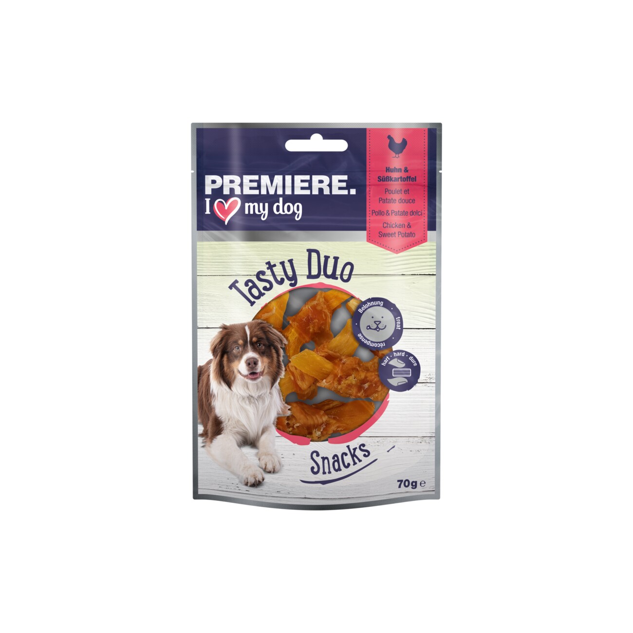 PREMIERE Tasty Duo Huhn mit Süßkartoffel 7x70g
