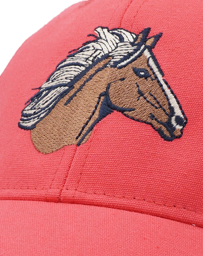 Basecap WILD HORSE in scarlet
