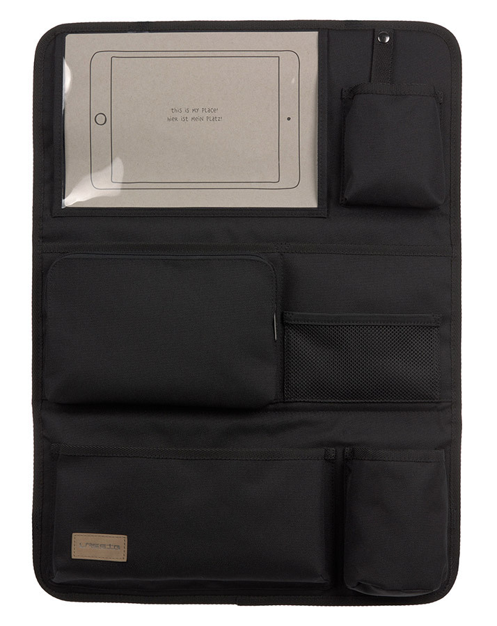 Autorücksitz-Organizer CAR WRAP-TO-GO – BLACK EDITION