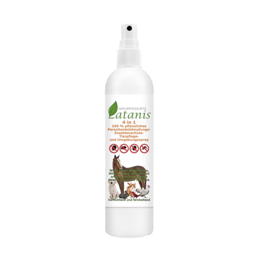 Latanis TS16 Forte - Parasitenbekämpfungs- und Insektenschutzspray, Extra stark