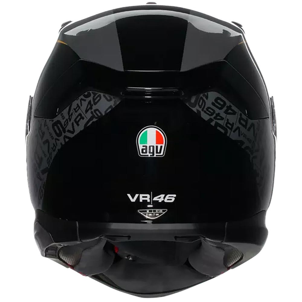AGV - Casque K7 Flow 46 Noir / Gris / Or