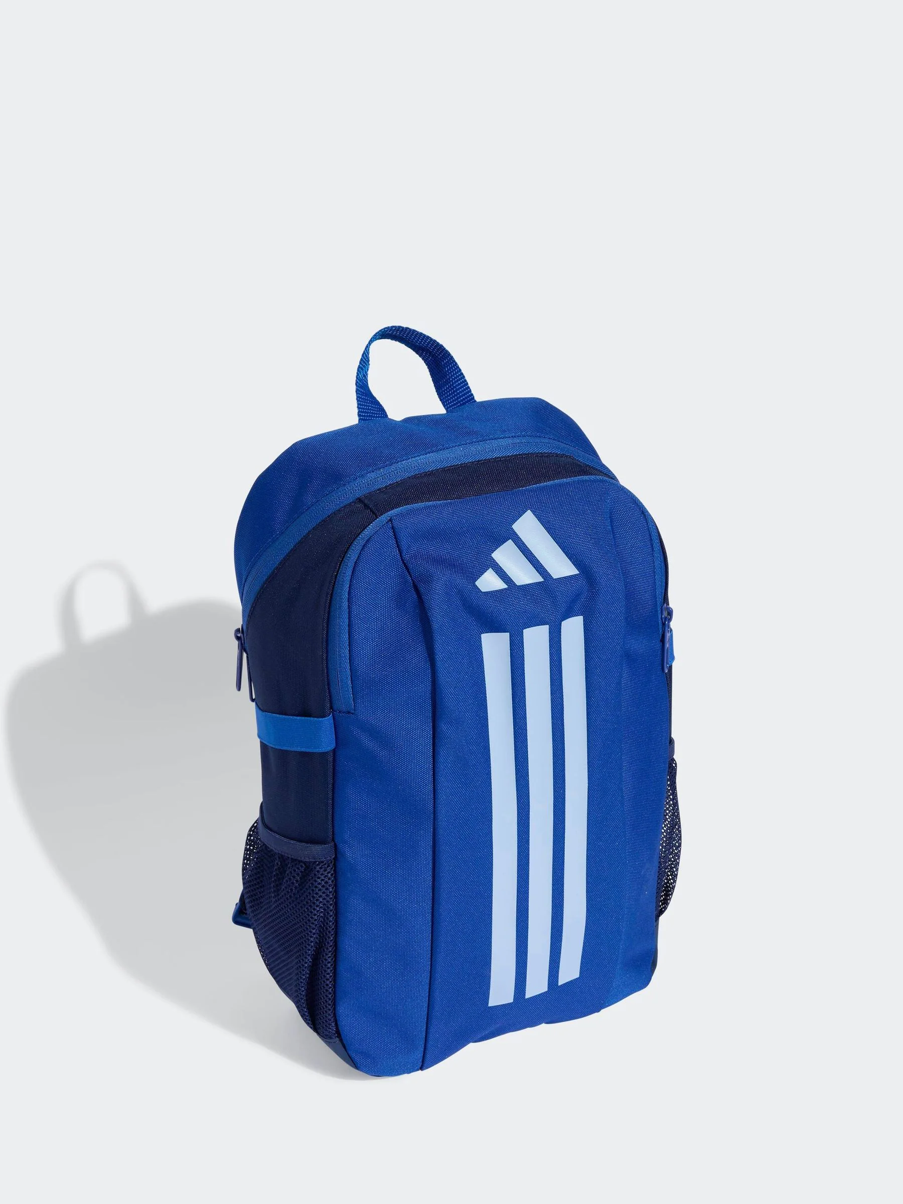 Blauw - adidas Kids 3 Stripe Backpack
