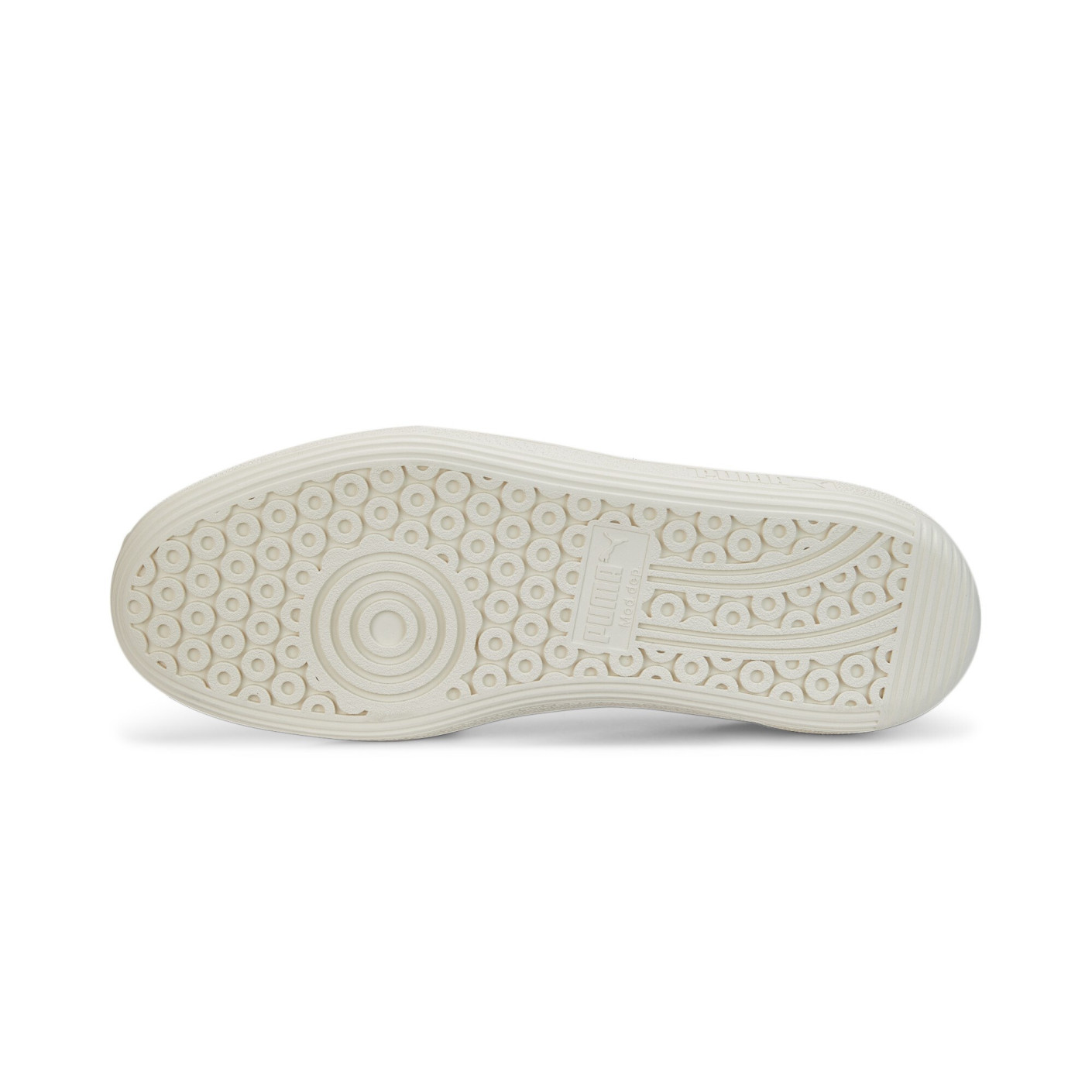 PUMA Army Trainer Sneakers Wit Lichtgrijs Zwart Goud