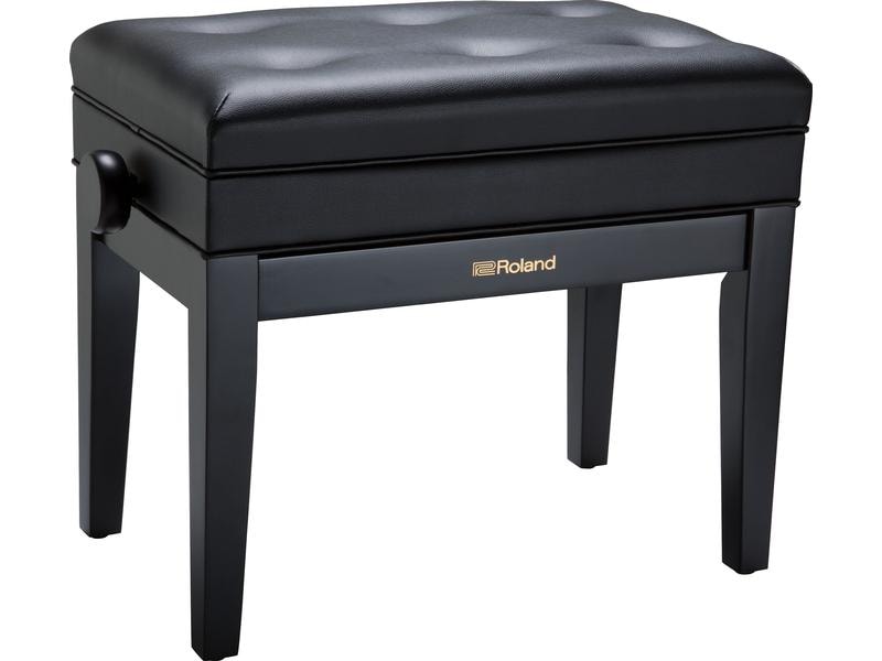 Roland Klavierbank RPB-400 – Satin Black Klavierbank mit Aufbewahrungsfach