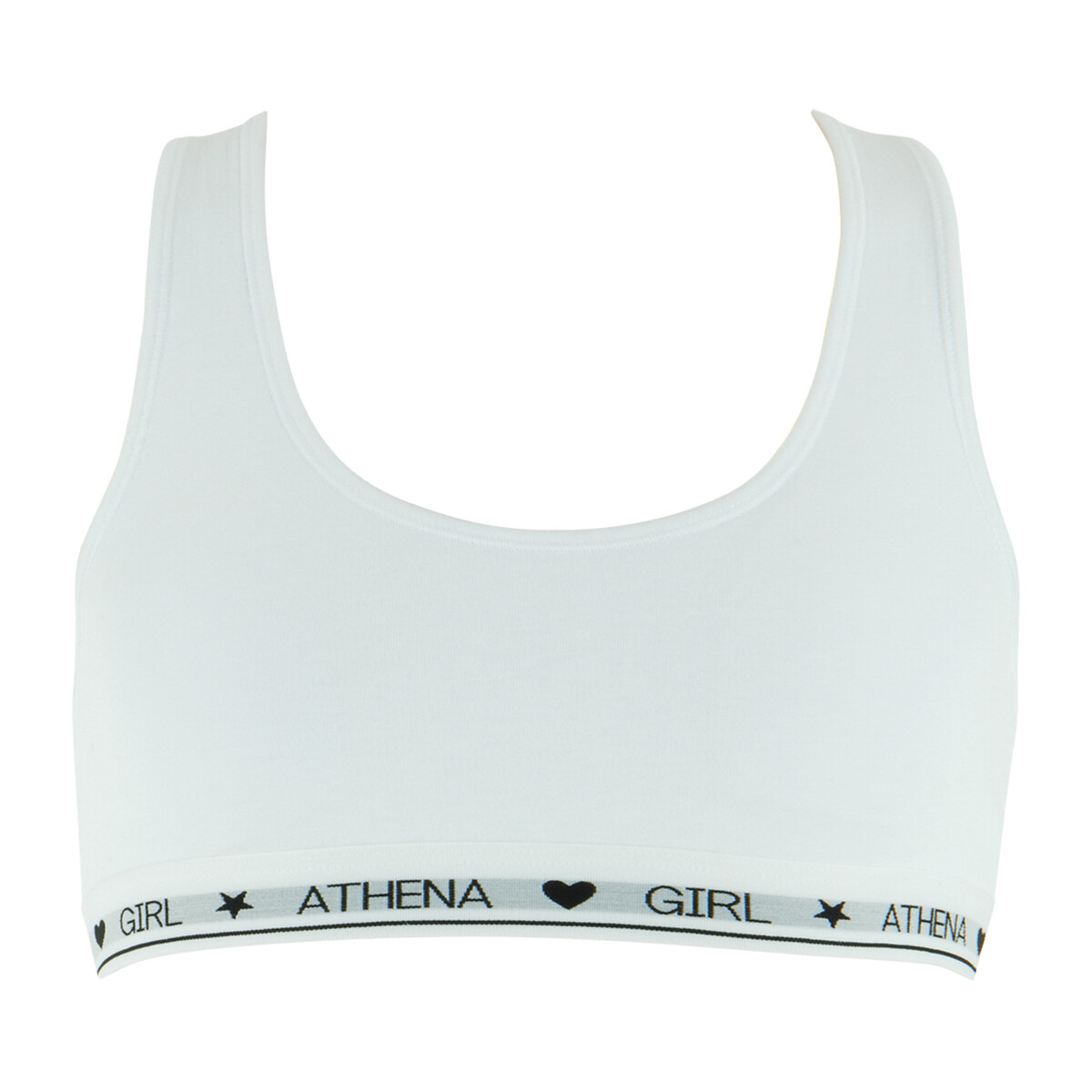 ATHENA<br>Sutiã de algodão com bojos removíveis