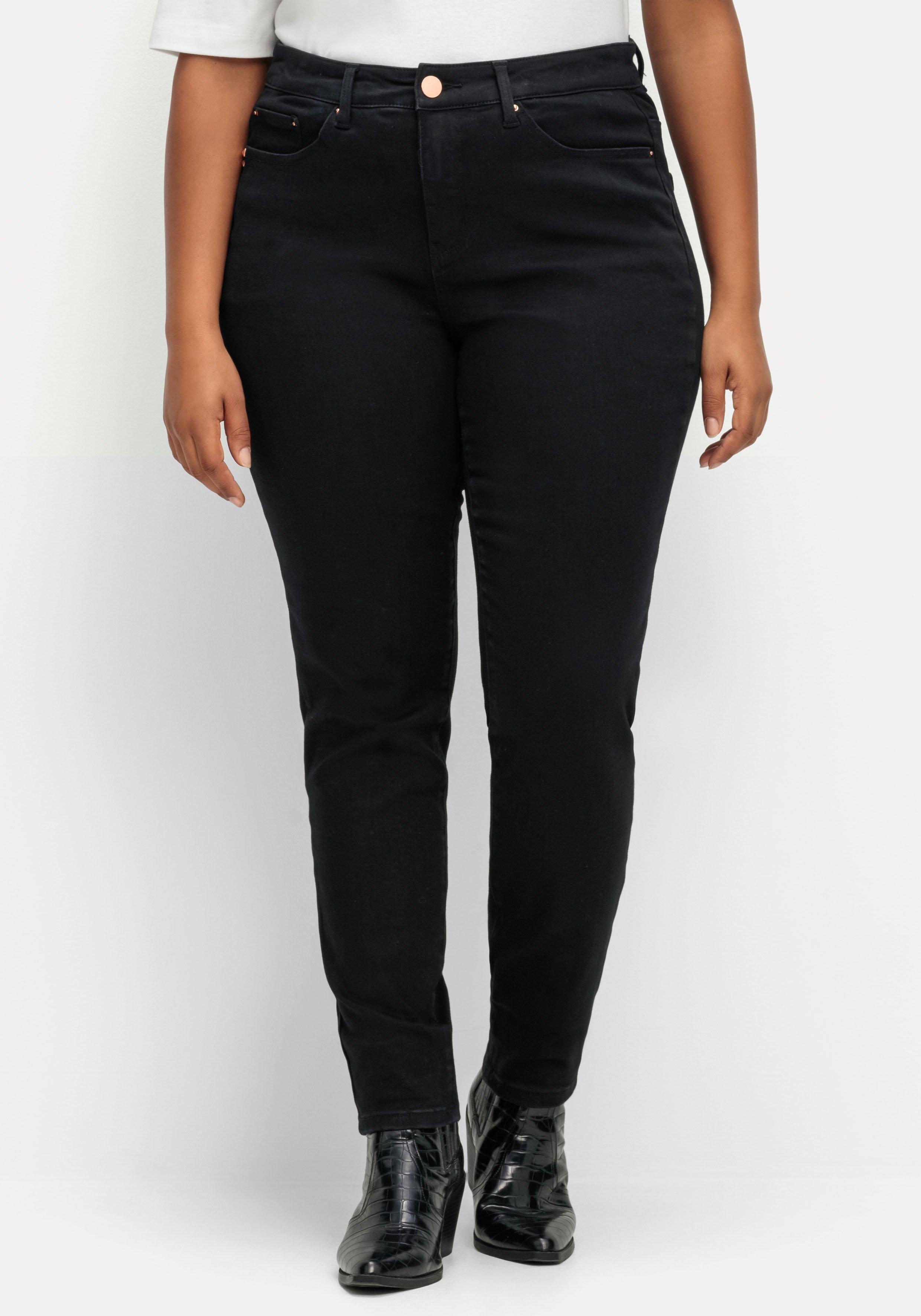 Skinny Stretch-Jeans mit Bodyforming-Effekt