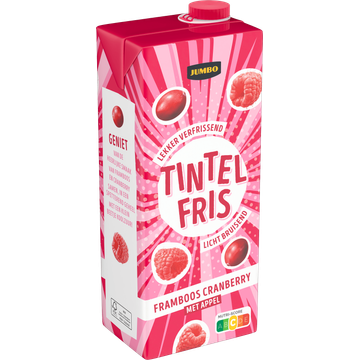 Jumbo Tintel Fris Framboos Cranberry met Appel 1,5 L