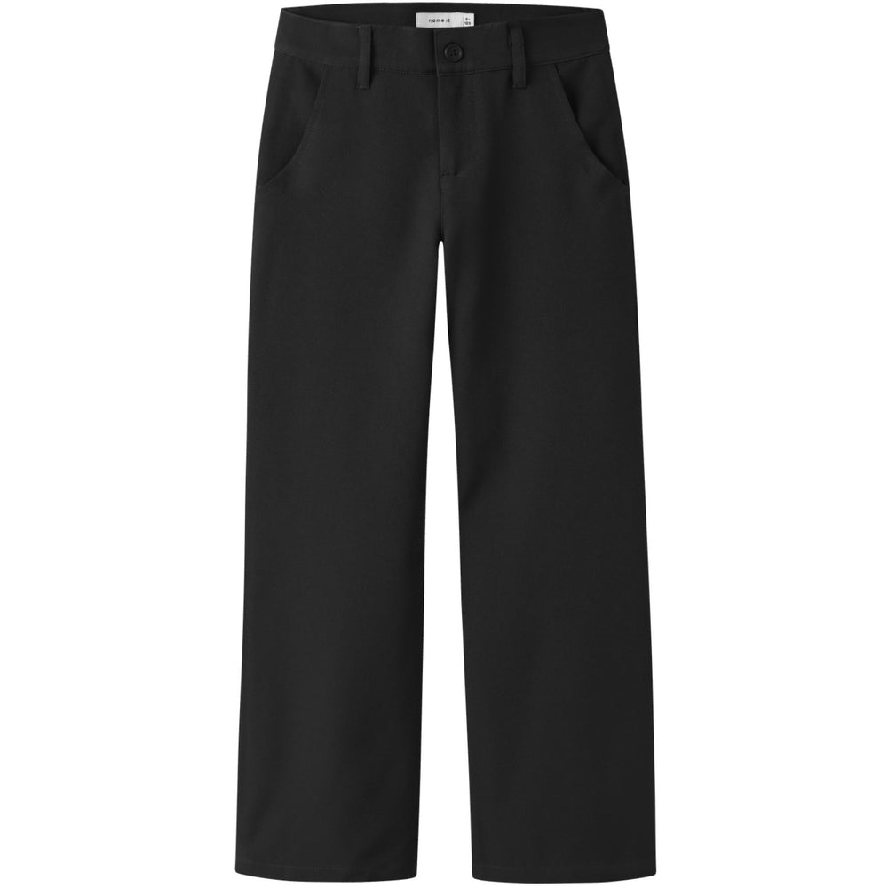 Køb Name It Black Nkftenron Wide Bukser