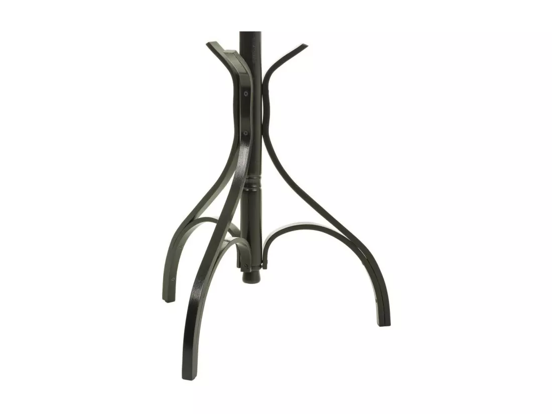 Porte-manteau sur pied en bois marron 45x45x182h
