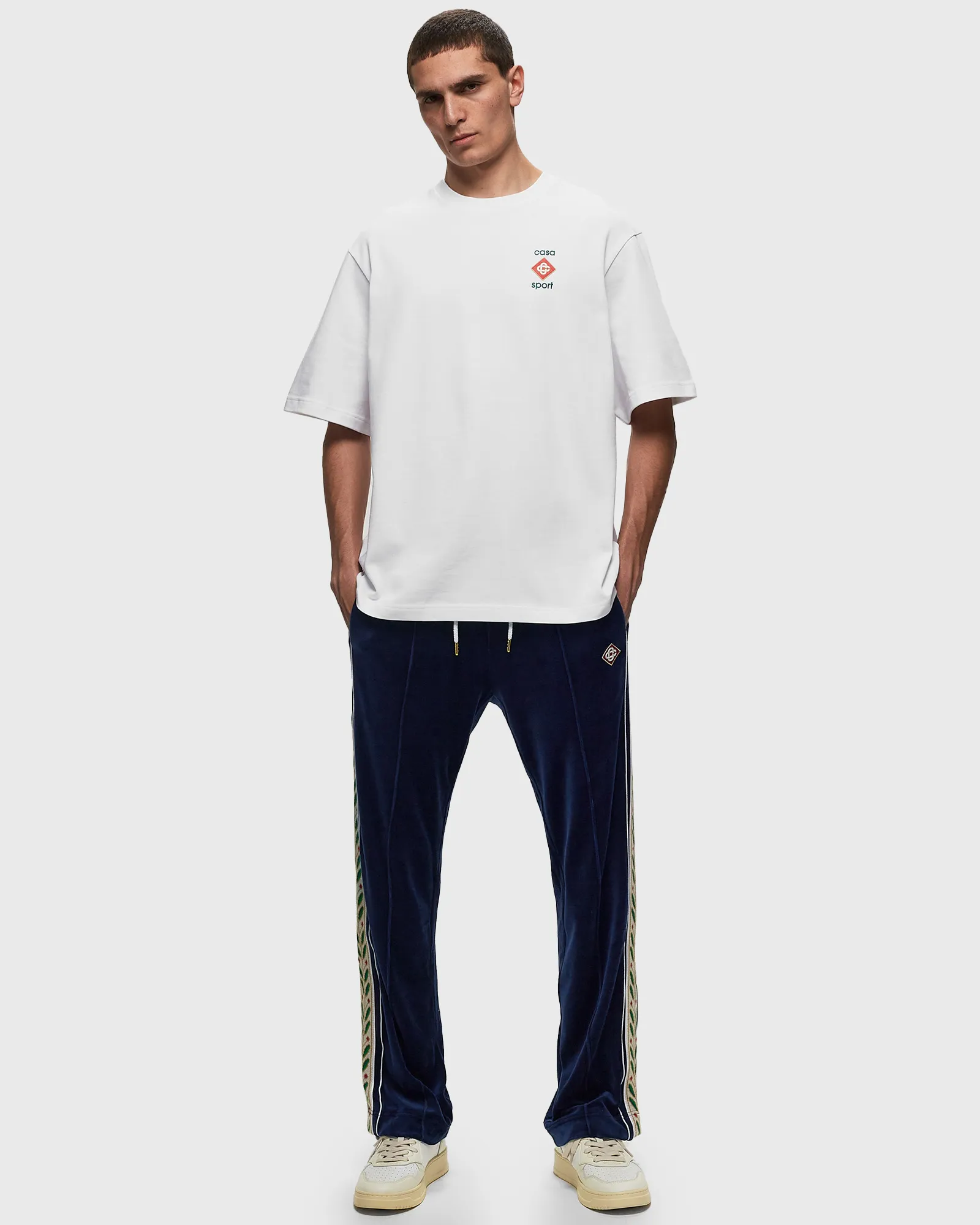 Casablanca CASA SPORT ICON 3D PRINTED OVERSIZED T-SHIRT