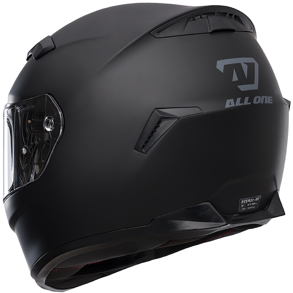 All One - Casque Horus Noir Mat