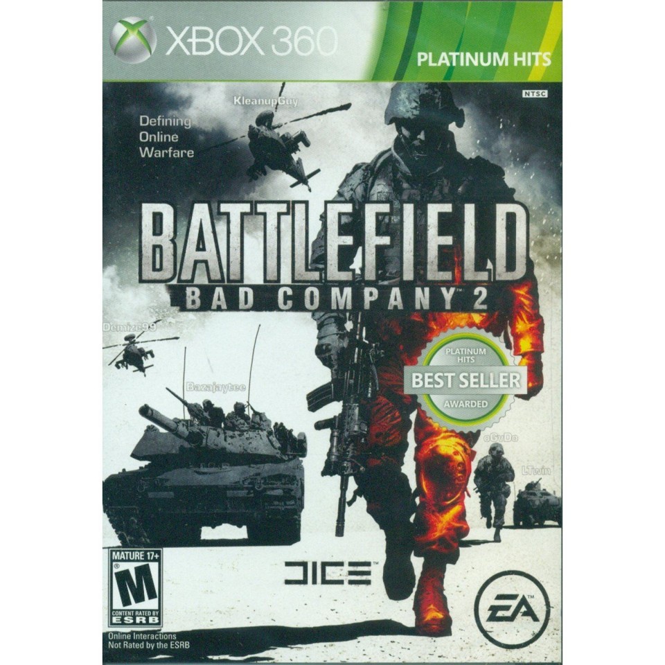 Battlefield: Bad Company 2 (Platinum Hits) (Import)- Xbox360